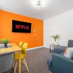 Apartment New! Stylish 5-bed In Stockton-on-tees By With Us, Perfect For Contractors & Large Groups, Free Parking! Thornaby on Tees